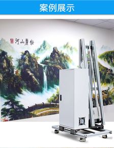 工厂直销墙体3D彩绘打印机 户外广告与背景墙的革新利器